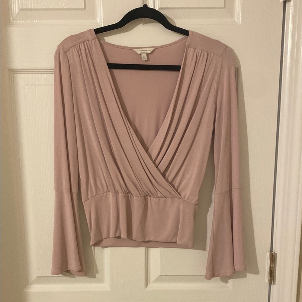 Lucky Brand Wrap Top